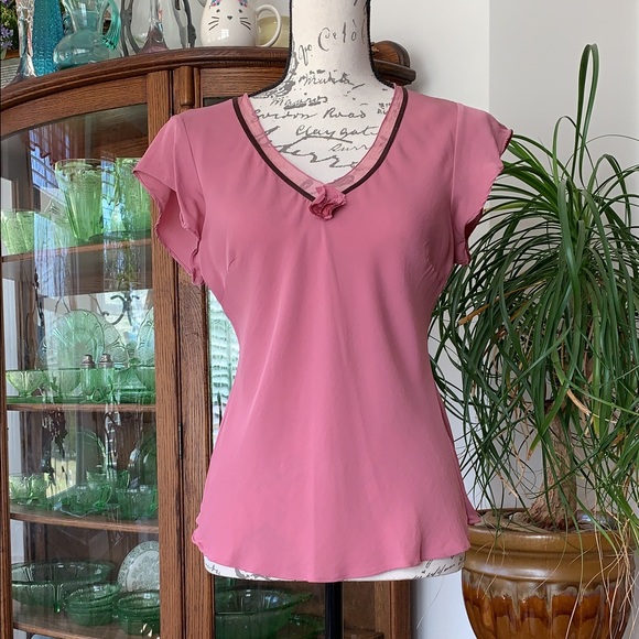 Sunny Leigh Silk Blouse - Picture 1 of 9